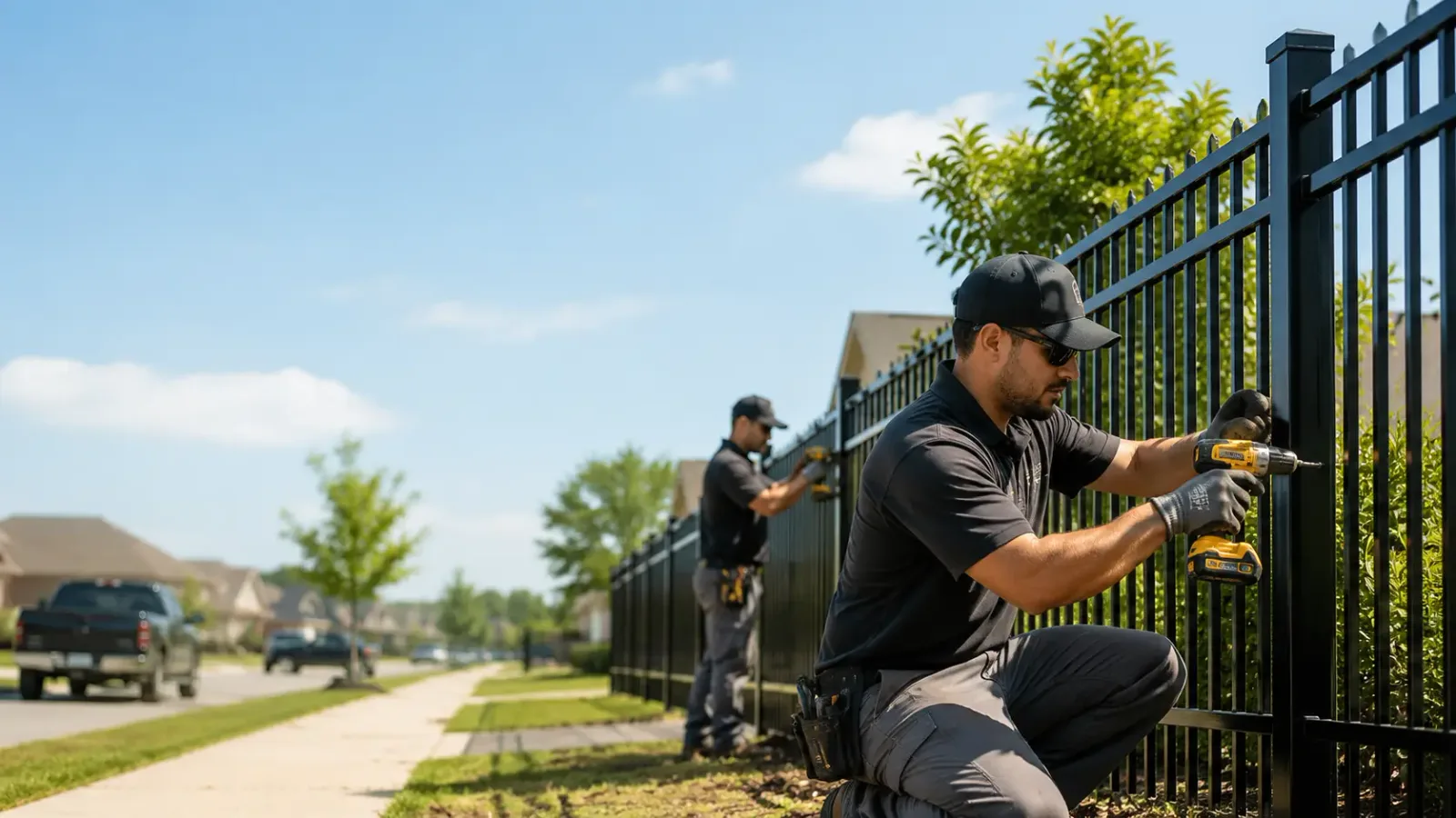 Metal Fence Installation in Panama City, FL